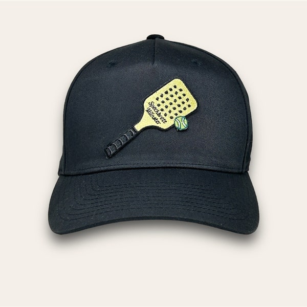 Münster-Cap Motiv Speckbrettschläger Patch Schwarz Flexfit