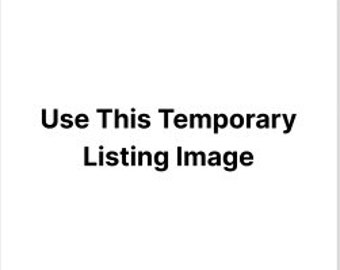 Può includere: Immagine segnaposto per un elenco di prodotti. Il testo "Use This Temporary Listing Image" è visualizzato in nero su sfondo bianco.