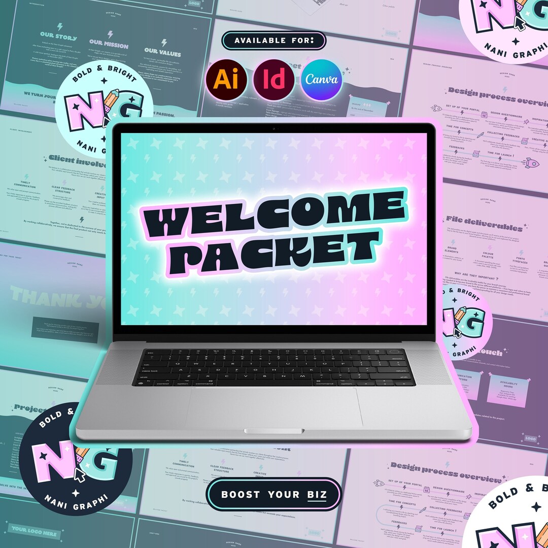 Welcome Packet Template | New Client | Process | Steps | Process ...