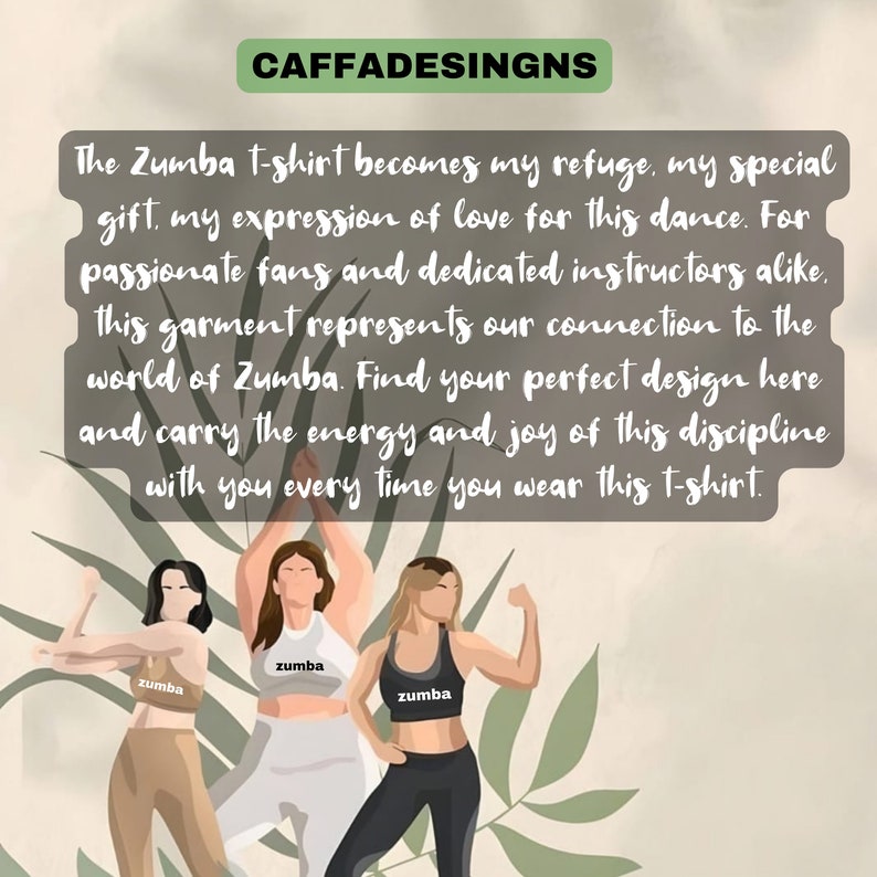 My Zumba Therapy Shirt, Perfect for Zumba Lovers. Ideal Gift for