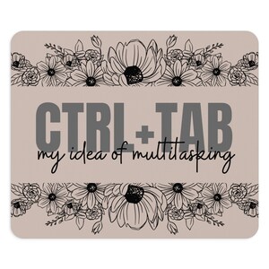 Computer Shortcut Mouse Pad | Christmas Gift | White Elephant Gift | Desk Accessories | Desk Mat | Coworker Gift | Employee Gift | Office