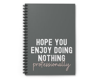 Retirement Gift For Men | Coworker Retiring Notebook | Funny Retirement Gift | Retirement Gifts For Women | Retirement Journal Retiree Gift
