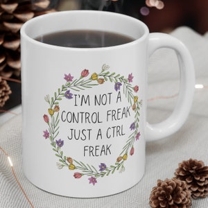 Spreadsheet Control Freak Excel Mug, Funny Spreadsheet Coffee Mug, Spreadsheet Gift, Accountant Gift, Finance Gifts, Funny Office Work