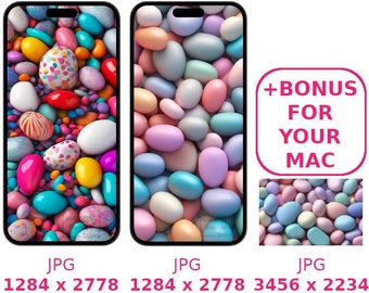 Colorful Pebble Wallpapers | iPhone, Mac