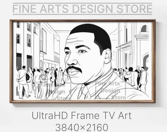 Martin Luther King - Samsung Frame TV, Printable