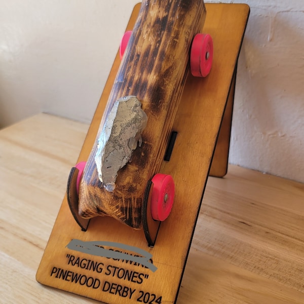 Car stand trophy template