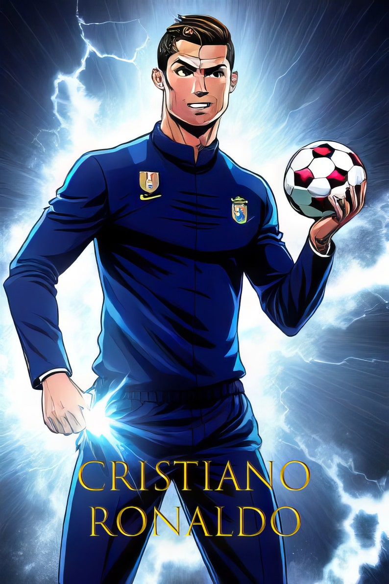 Cristiano Ronaldo,printable Poster - Etsy