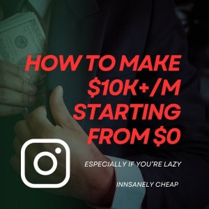 How To Make Money Online Guide - Instagram Wealth Blueprint