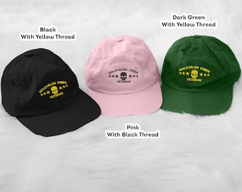 Malevelon Creek Vintage Cap, Embroidered Military Veterans Cap, Buckleback Unisex Dad Hats, Cool Men Headwear, Gift For Retired Veterans