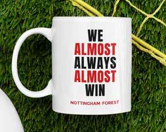 Nottingham Forest Fan Mug | Tricky Trees Coffee Cup | Personalised Football Gift for Him | Forest Supporter Present