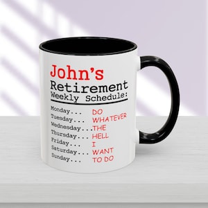 Funny Retirement Coffee Mug, Coworker Farewell Gift, Goodbye Gift for Work Friend or Colleague, Office Present, Unique Tea Cup
