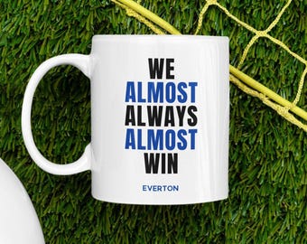 Humoristische Everton Fan-koffiekop