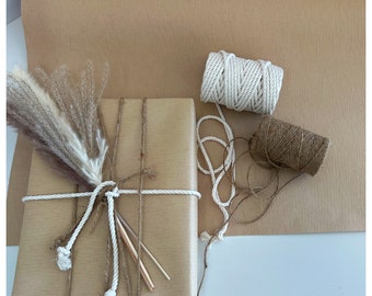 Luxury Natural Gift Wrap Kit