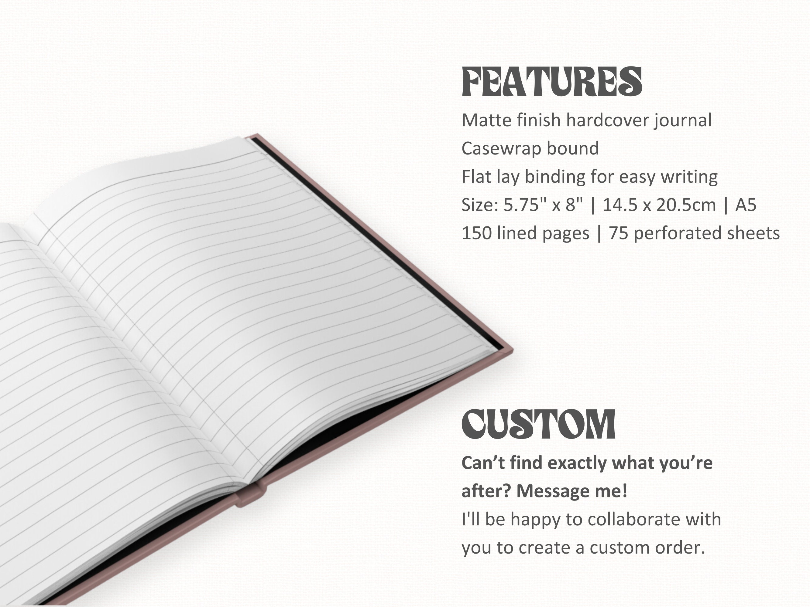 IVF Gift Personalized IVF Journal, Miracle Baby Gift, Infertility Gift
