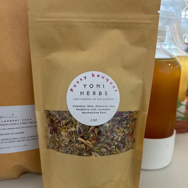 Yoni Herbs: for steaming or for drinking