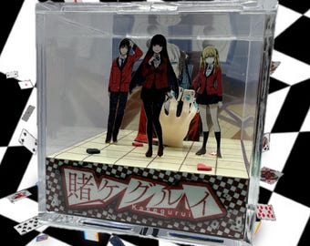 Kakegurui “Final Hand” 3D Cube Diorama