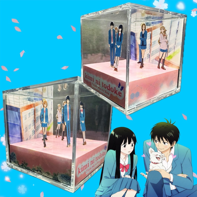 Kimi Ni Todoke “serene” 3D Cube Diorama - Etsy