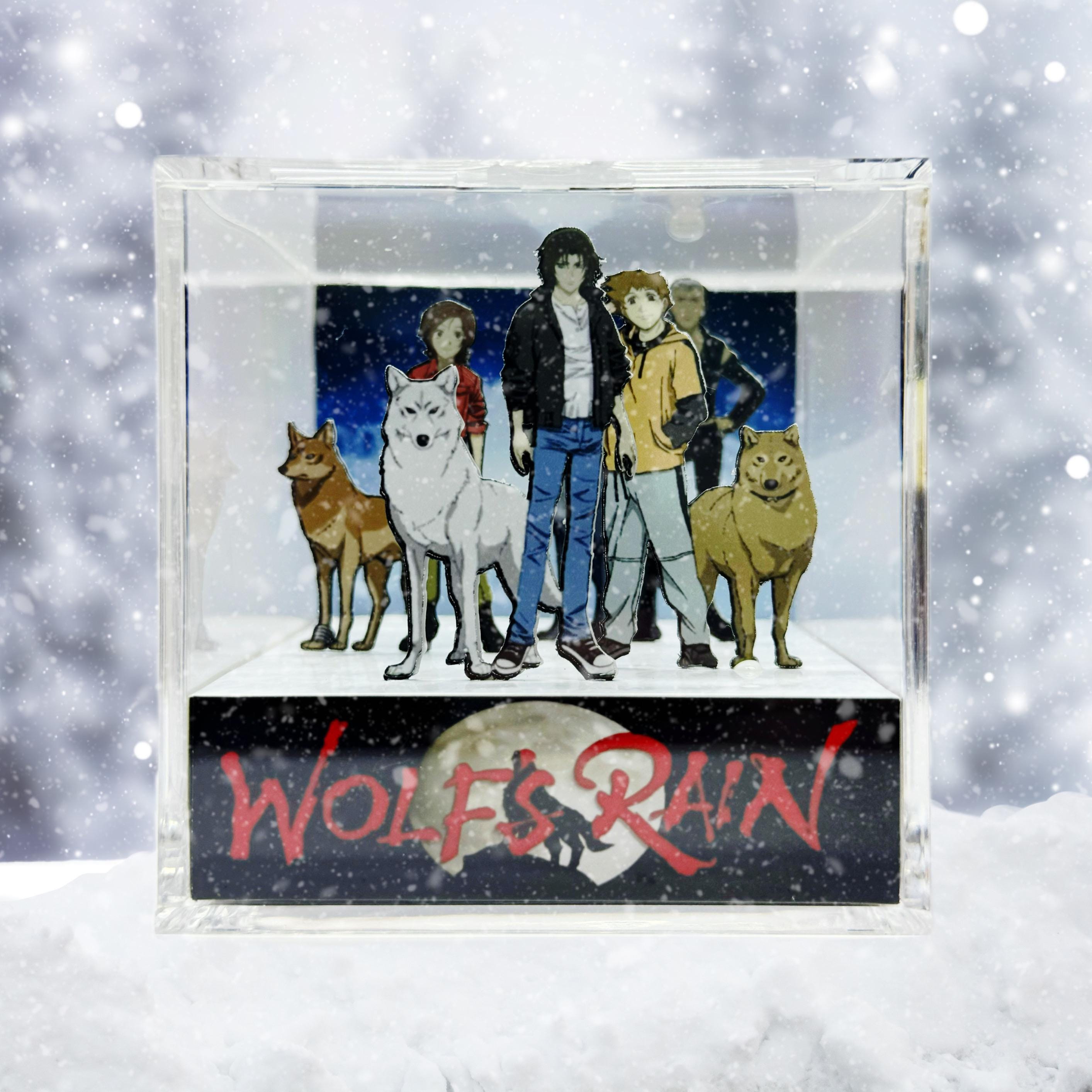 Wolf's Rain “rakuen” 3D Cube Diorama - Etsy