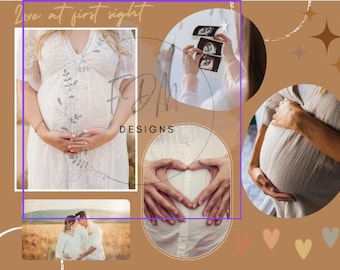 Complete Pregnancy Journey Pack | Digital Download | Editable Templates