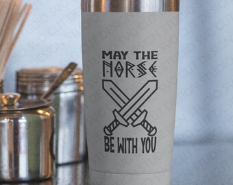 Que les Scandinaves soient avec vous - Viking Instant Download - SVG PNG JPG (fichiers numériques)