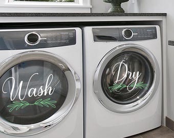 Buanderie SVG Bundle, étiquettes de décoration de ferme et art mural | 13 fichiers découpés pour Cricut, Silhouette PNG JPG Stickers imprimables téléchargement immédiat