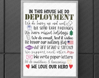 Déploiement SVG - Art de la famille des militaires, fichier d'artisanat Cricut (téléchargement numérique)