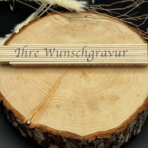 Zollstock / Meterstab für Papa, Handwerker, Bauherren, Baustelle, Personalisierbarer Meterstab, Geschenkidee, Vatertag, Meterstab Geburtstag