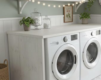 Washer and Dryer Countertop, Laundry Room Table Top Organizer