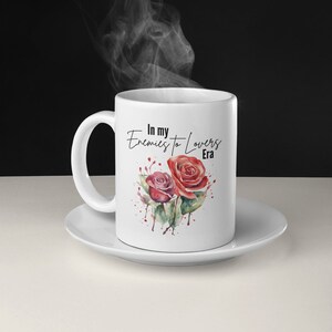 Enemies to Lovers Era Mug - Sip in Style with BookTok&#39;s Hottest Trope!