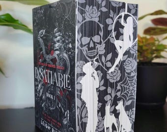 Juego de bordes pulverizados de la serie Edge of Darkness, bordes con plantilla, libros de edición especial, decoración literaria, bordes pulverizados personalizados, libros pintados