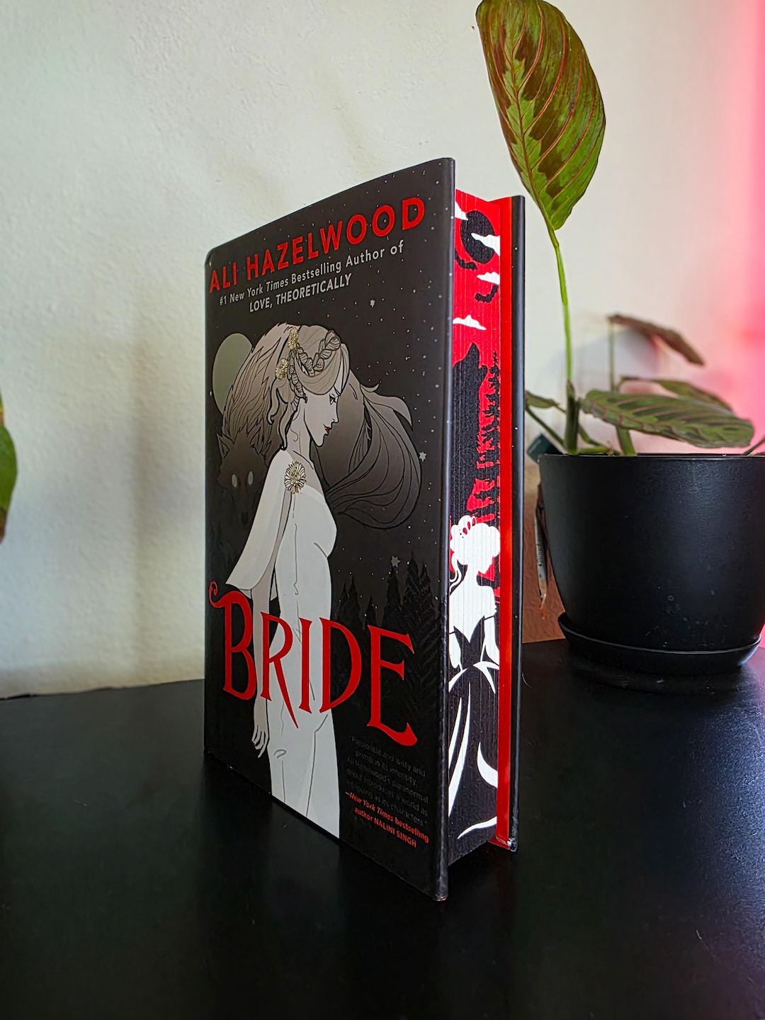 Bride by Ali Hazelwood Sprayed Edges Book, Stenciled Edges, Special ...