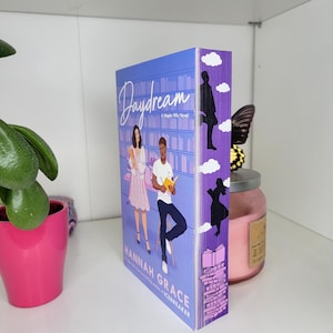 Daydream by Hannah Grace sprayed edges book, stenciled edges, painted books, special edition book, book merch, bookish, book art, foredge