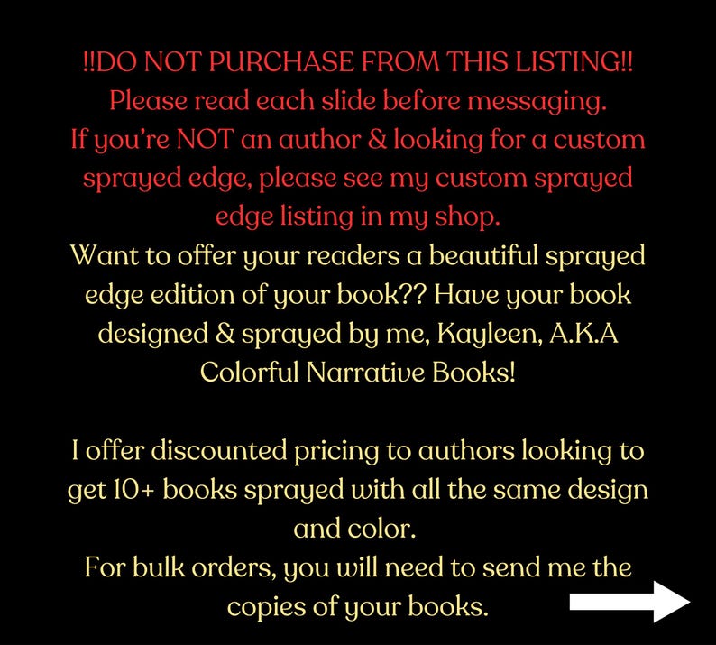 Custom Sprayed Edge Books for Authors - Etsy