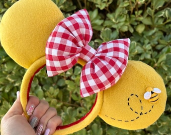 Orecchie di Pooh, orecchie ispirate a Winnie the Pooh, orecchie di orso, orecchie di miele