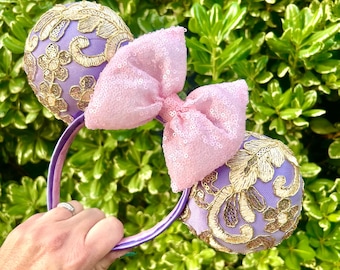 Orejas inspiradas en Rapunzel, orejas de princesa