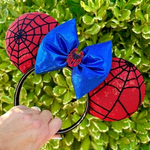 Spider Man inspired ears, spider ears, superhero ears