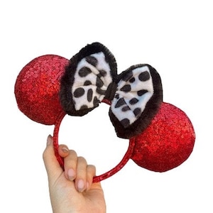 Cruella inspirierte Ohren, Villan Ohren
