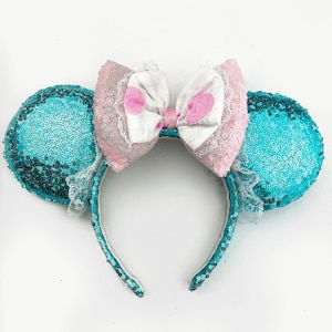 Bo Peep Ears, Toy Ears, Pink and Blue Ears