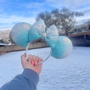 Elsa Ears, Frozen Inspired Ears, Princess Ears