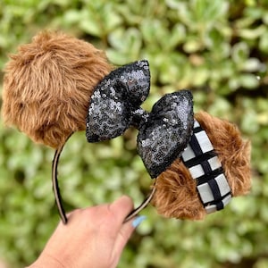 Chewbacca Inspired Ears, Chewy Ears, Star Wars Inspired Ears