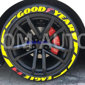 Goodyear eagle f1 グッドイヤー タイヤステッカー 1 20 グッドイヤー