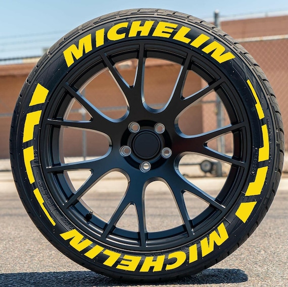 タイヤレタリング ミシュラン ストライプ タイヤステッカー 16インチ