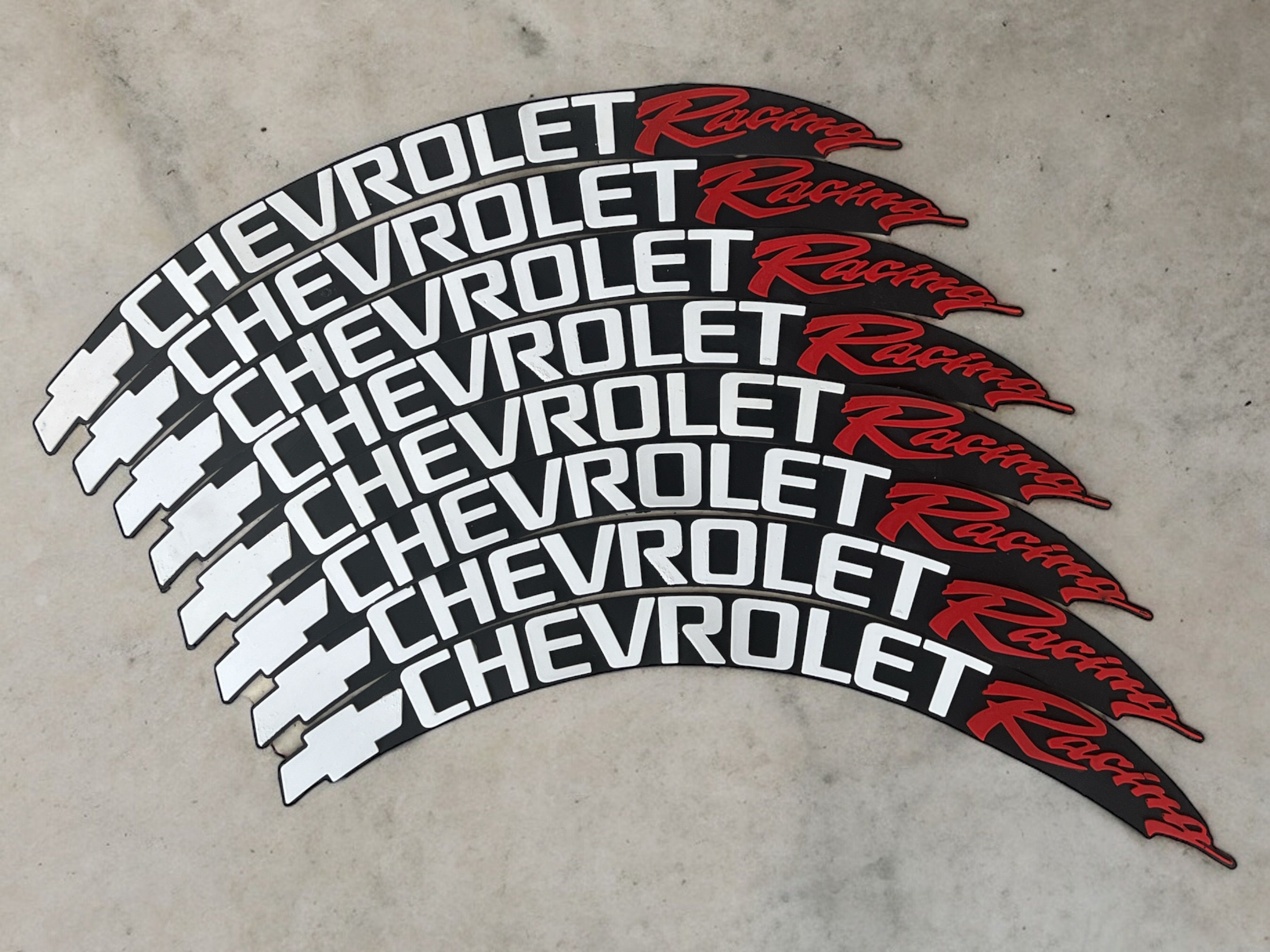 chevrolet racing amz | TIRE STICKERS