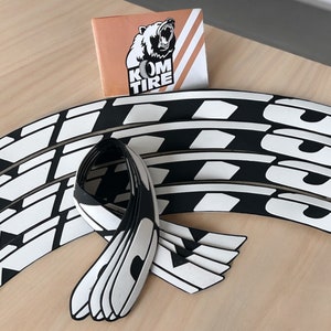 Tire Lettering Nitto Tyre Sticker fits to 16&quot;-22&quot; Permanent Tyre Letters Set for 4 tires universal fitment EXPRESS SHIPPING
