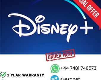 Compte Disney || Disney Plus Premium 12 mois