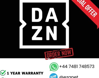 Dazn Account || Dazn Premium 12 Month
