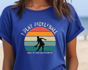 Women's Jersey Short Sleeve, Pickleball, Gift for Her, Mother, Mom, Mommy, Grand Mother, Grand Ma Racquet Sports