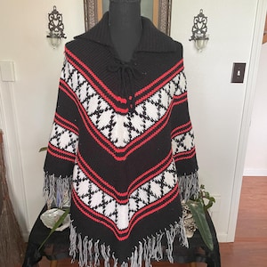 Vintage poncho