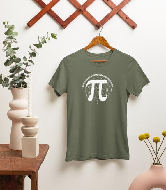 Math-Inspired Pi Tee Stylish Greek Pi Numbers Educational Fashion  Statement Nerd Culture Gift Geek Nerd Gift Mathematician