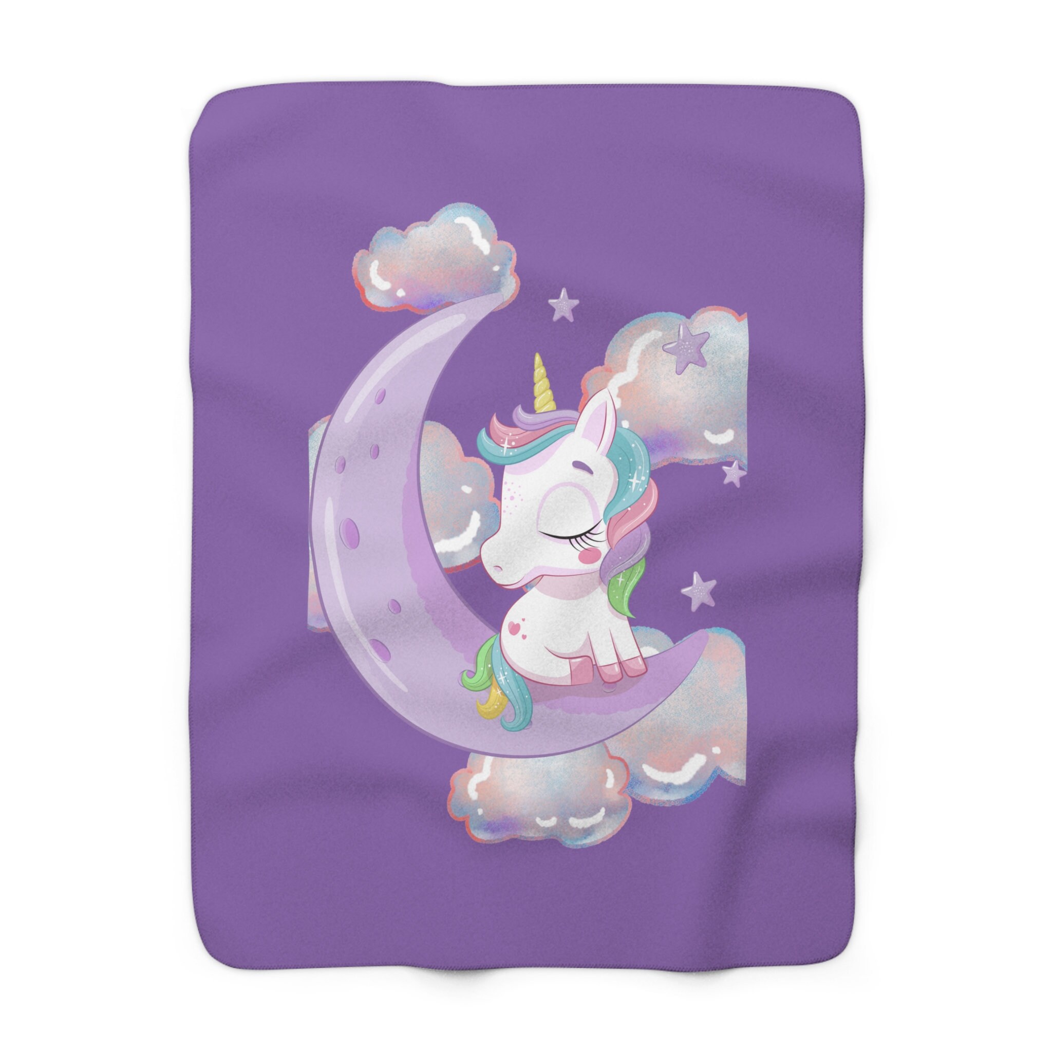 Unicorn Blanket Sherpa Fleece Blanket Plush Fleece Blanket Unicorn Gift